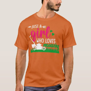 Camiseta Apenas uma garota que ama remar Paisaging Gardenin