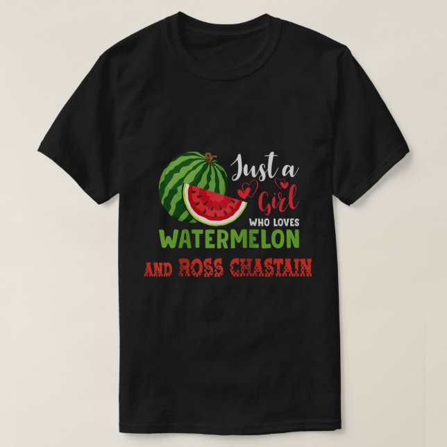 CAMISETA APENAS UMA GAROTA QUE AMA WATERMELON E CRISE (Frente do Design)