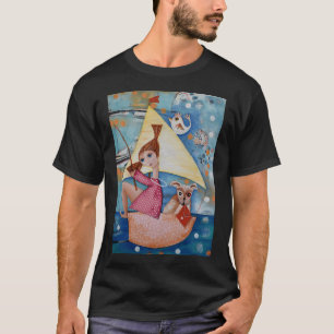 Camiseta Apenas uma garota que gosta de mostrar aos meninos