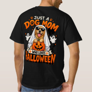 Camiseta apenas uma Mãe de Cachorro que Ama o Halloween Fof