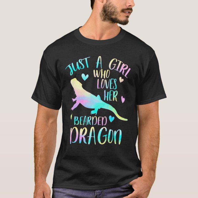 Camiseta Apenas Uma Menina Que A Ama Dragões Carnados (Frente)