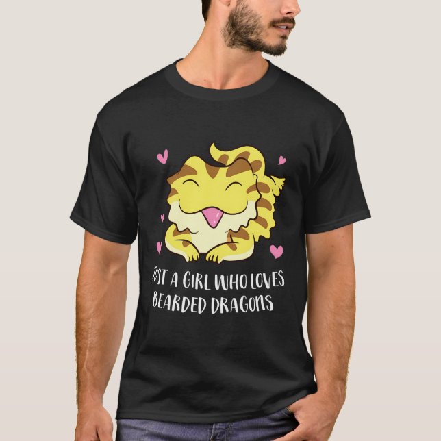 Camiseta Apenas Uma Menina Que Adora Dragões Cardeados, Liz (Frente)