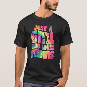Camiseta Apenas Uma Menina Que Adora O Esporte Do Jogador D