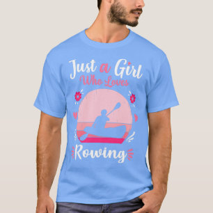 Camiseta Apenas Uma Menina Que Adora Retrair Rosa, Retro Vi