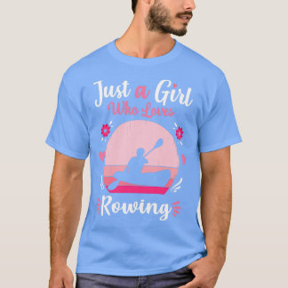 Camiseta Apenas Uma Menina Que Adora Retrair Rosa, Retro Vi