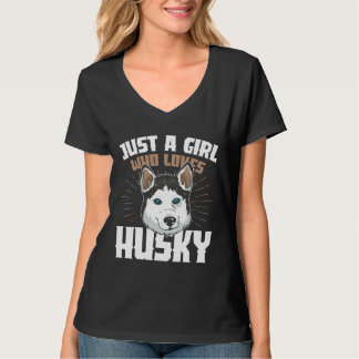 Camiseta Apenas Uma Menina Que Adora Rouco