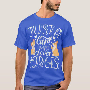 Camiseta Apenas Uma Menina Que Ama A Adoção Do Cachorro Cor