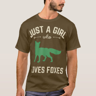 Camiseta Apenas Uma Menina Que Ama A Natureza Da Vida Selva
