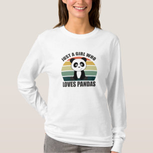 Camiseta Apenas Uma Menina Que Ama A Vintagem De Animais Bo