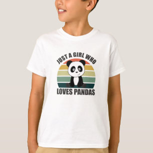 Camiseta Apenas Uma Menina Que Ama A Vintagem De Animais Bo