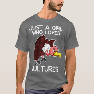 Camiseta Apenas Uma Menina Que Ama Abutres