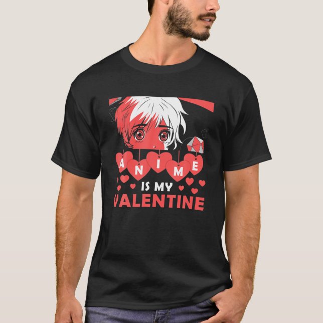 Camiseta Apenas Uma Menina Que Ama Anime E Kpop Merch K Pop (Frente)