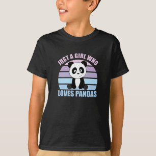 Camiseta Apenas Uma Menina Que Ama As Meninas De Animais Bo