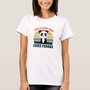 Camiseta Apenas Uma Menina Que Ama As Meninas De Animais Bo