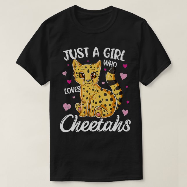 Camiseta Apenas Uma Menina Que Ama As Mulheres Chita Chita  (Frente do Design)