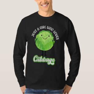Camiseta Apenas Uma Menina Que Ama Cabinas Com Amor Vegetal