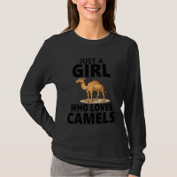 Apenas Uma Menina Que Ama Camels Animal Love Roupa