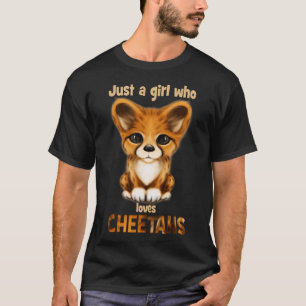 Camiseta Apenas Uma Menina Que Ama Chita