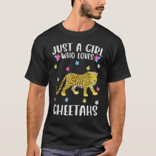 Camiseta Apenas Uma Menina Que Ama Chita Cuta Chita