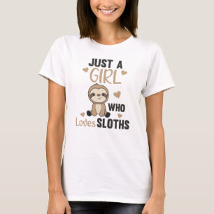 Camiseta Apenas Uma Menina Que Ama Gatos De Animais Bons
