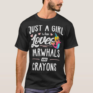 Camiseta Apenas Uma Menina Que Ama Narbalas E Gifões