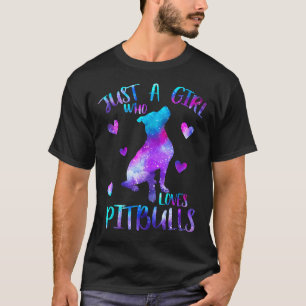 Camiseta Apenas Uma Menina Que Ama O Espaço Da Galáxia De P