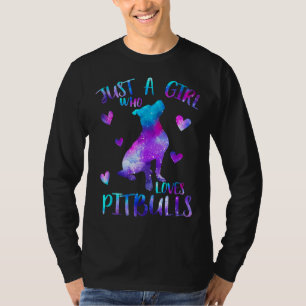 Camiseta Apenas Uma Menina Que Ama O Espaço Da Galáxia De P