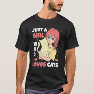 Camiseta Apenas Uma Menina Que Ama O Fato E O Aplicativo Da