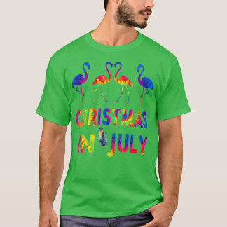 Camiseta Apenas Uma Menina Que Ama O Natal Em Julho De Verã