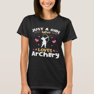 Camiseta Apenas Uma Menina Que Ama O Prêmio De Arranjo