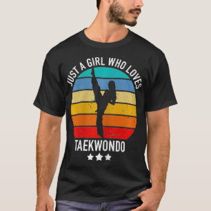 Camiseta Apenas Uma Menina Que Ama Os Amantes Da Arte Marci