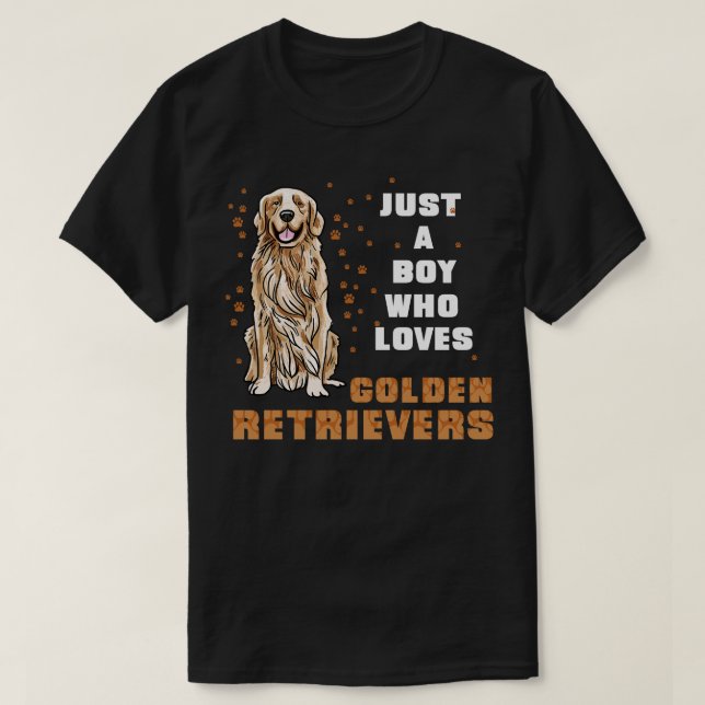 Camiseta Apenas Uma Menina Que Ama Ouro Retrivers 1 (Frente do Design)