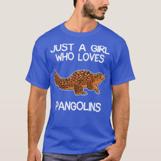 Camiseta Apenas Uma Menina Que Ama Pangolins 2