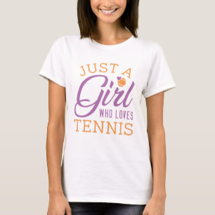 Camiseta Apenas Uma Menina Que Ama Tênis