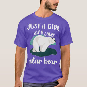 Camiseta Apenas Uma Menina Que Ama Um Amor Com Animais Engr