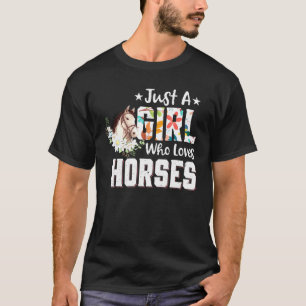 Camiseta Apenas Uma Menina Que Ama Uma Menina Que Ama Caval