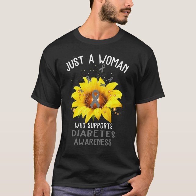 Camiseta Apenas Uma Mulher Que Apoia O Fato De Sensibilizar (Frente)