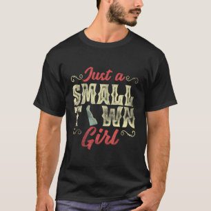 Camiseta Apenas Uma Pequena Garota Do Estado De Delaware