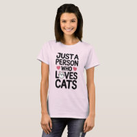 Apenas Uma Pessoa Que Ama Um Design Simples Gatos