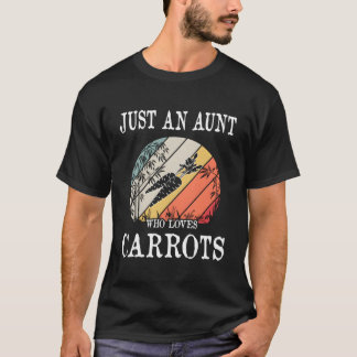 Camiseta Apenas Uma Tia Que Ama As Carrots