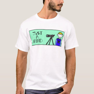 Camiseta Apenas uns desenhos animados do pássaro