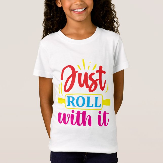 Camiseta Apenas vá com isso (Frente)