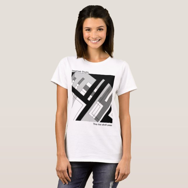 Camiseta Apenas veja o mundo (Frente Completa)