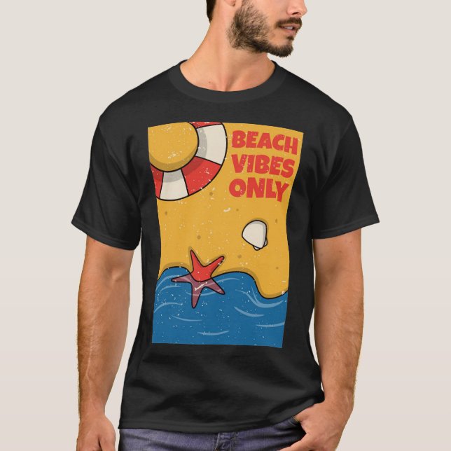 Camiseta Apenas vibes de praia (Frente)