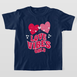 Camiseta Apenas Vibes do Amor do dia de os namorados