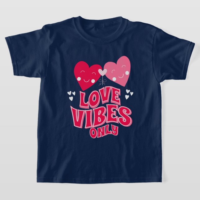 Camiseta Apenas Vibes do Amor do dia de os namorados (Postura )