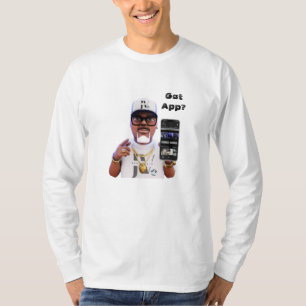 Camiseta Apenas Vibin' Media "got App" Long Sleeve T Shirt