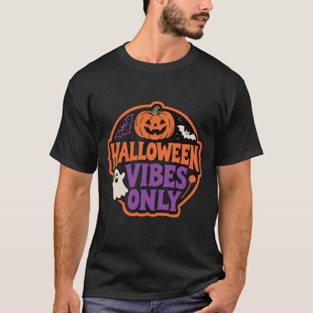 Camiseta "Apenas Víblias de Halloween" (Frente)
