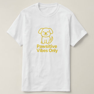 Camiseta Apenas Víblias Positivas - Cachorro Cute Lover Min