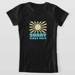 Camiseta Apenas Víblias Sunny - Gráfico de Sol Retroativo N